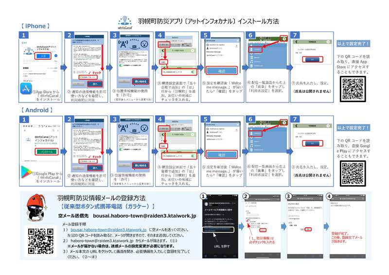 ＠インフォカナルインストール方法