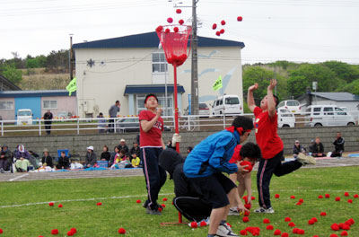 運動会の写真