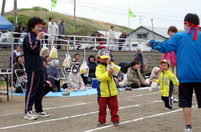 運動会の写真