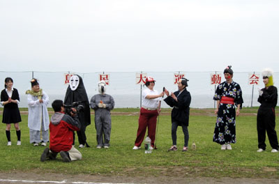 運動会の写真