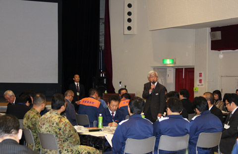 津波避難計画会議写真