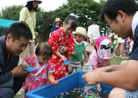 藤幼稚園おまつりごっこ