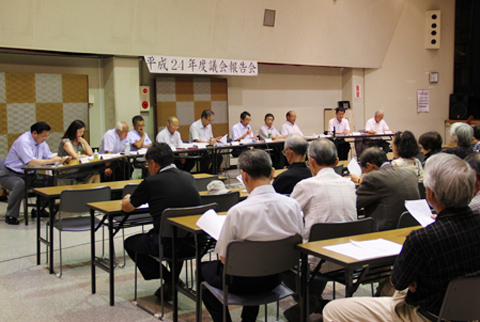 議会報告会の写真