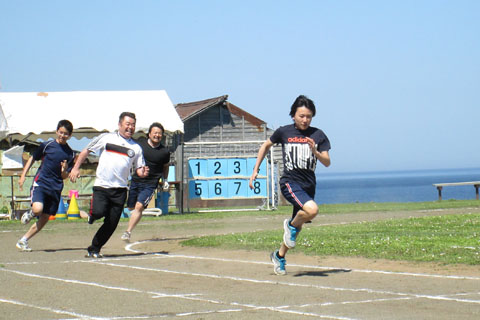 運動会の写真