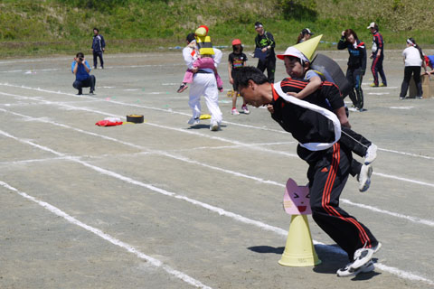 運動会の写真