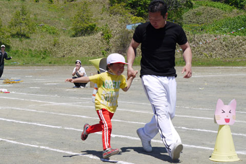 運動会の写真