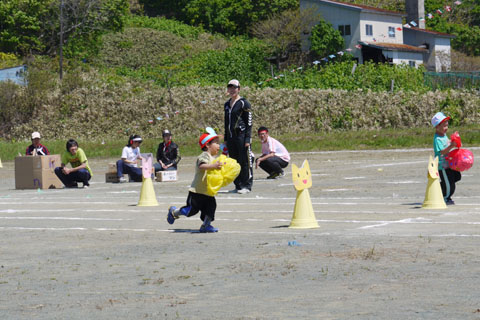 運動会の写真