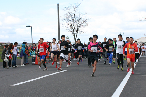 マラソン大会の写真