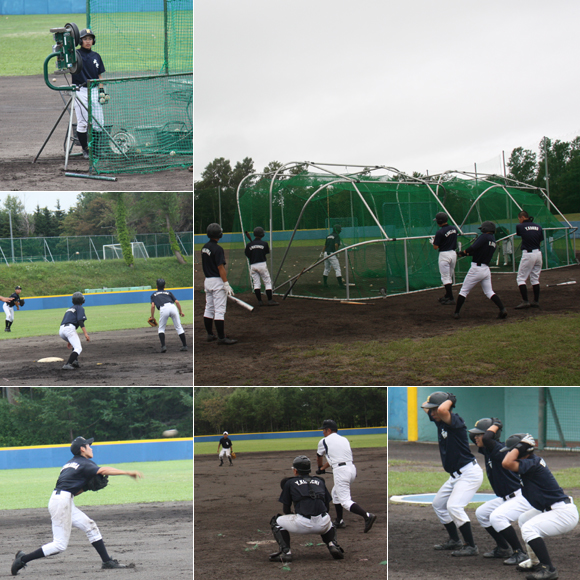 札幌北陵高校硬式野球部合宿