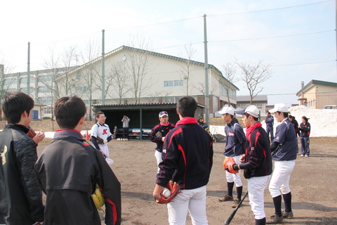 上富良野高校硬式野球部合宿