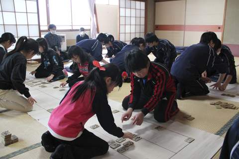 羽幌町子ども会百人一首大会