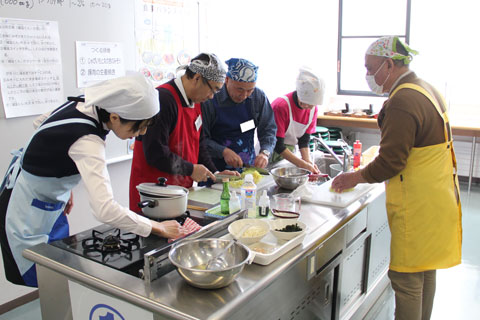 男性の料理教室