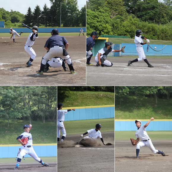 札幌西陵高校野球部対羽幌高校野球部
